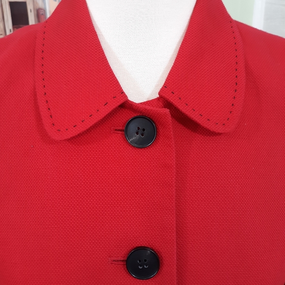 Lafayette 148 linen blend jacket blazer sz 0 - Picture 4 of 8